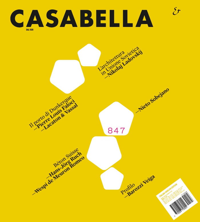 Copertina Casabella – March 2015