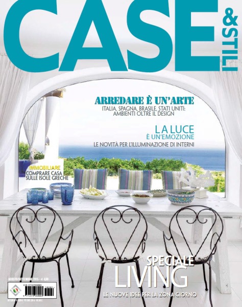Copertina Case&Stili – August 2015