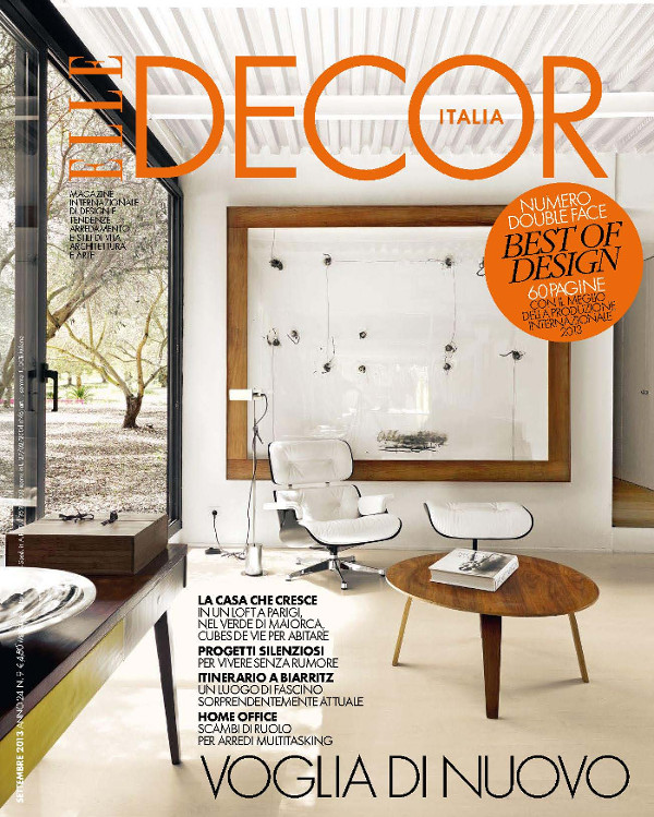 Copertina Elle Decor_Best of design – September 2013