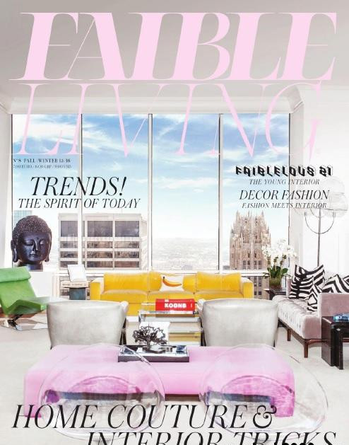 Copertina Faible Living – n°8 . 2015