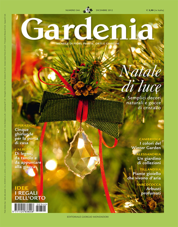 Copertina Gardenia – December 2012