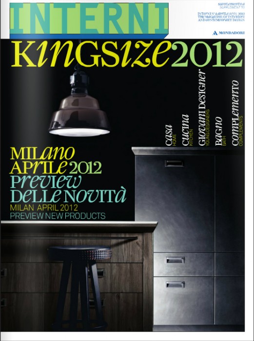 Copertina Interni Kingsize – April 2012