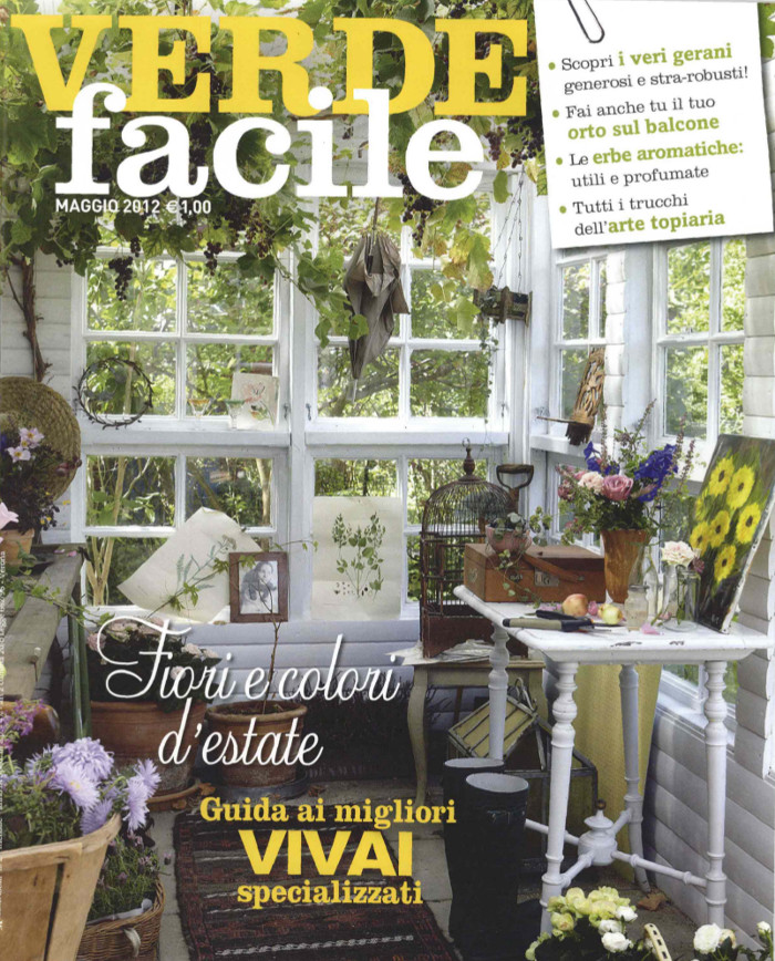 Copertina Verde facile – June 2012