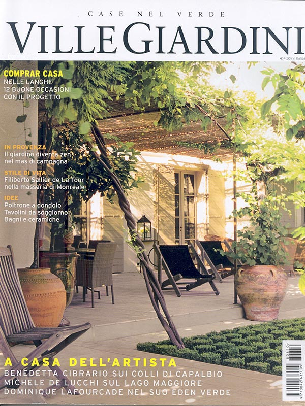 Copertina Ville Giardini – June 2012