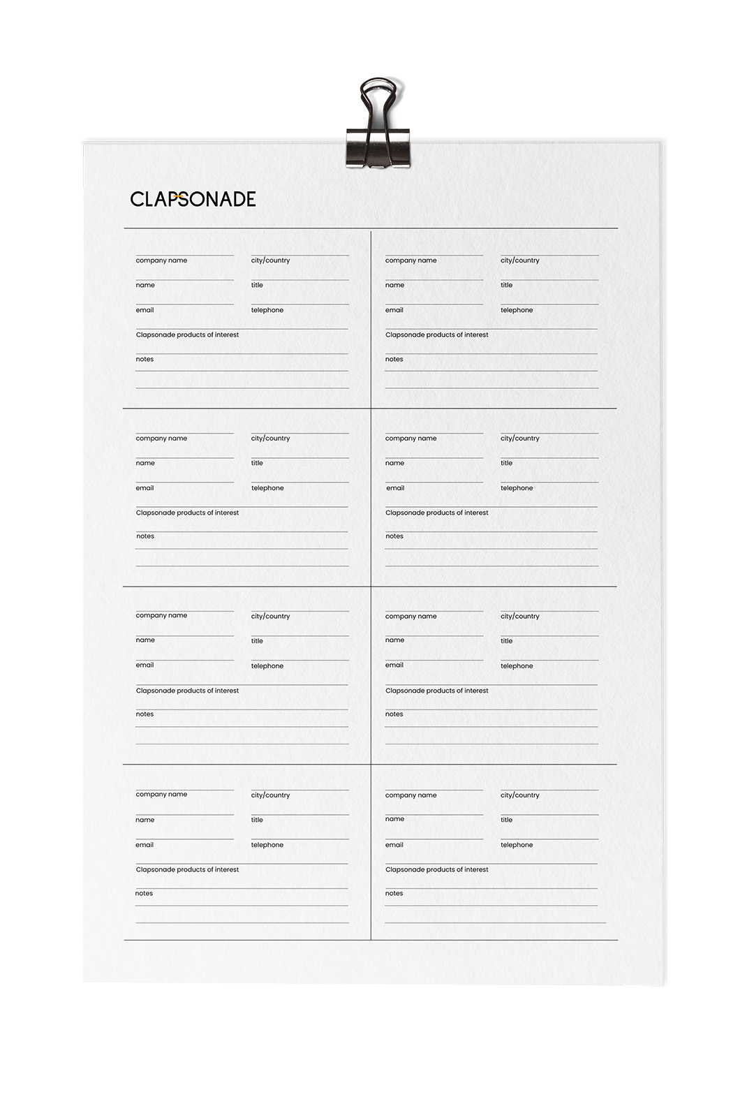 Creative Direction – Clapsonade, foto 6 di 7